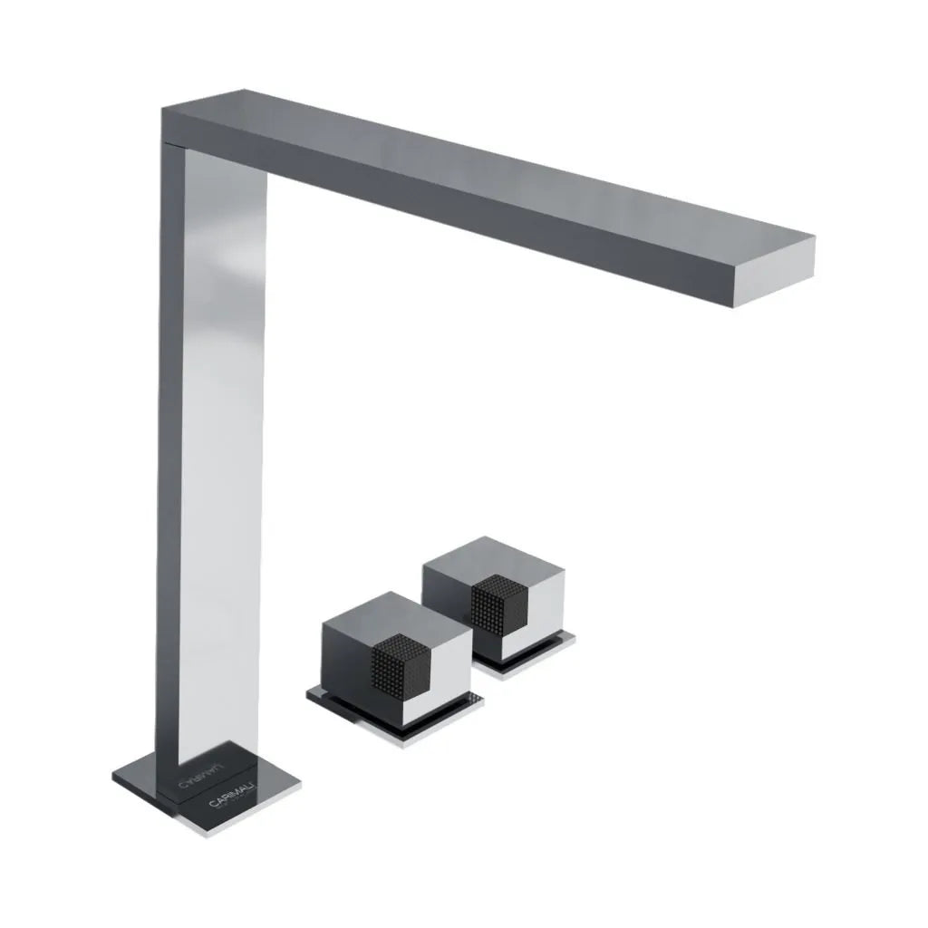 AQUADESIGN OCUBE 3-HOLE HIGH LAV FAUCET
