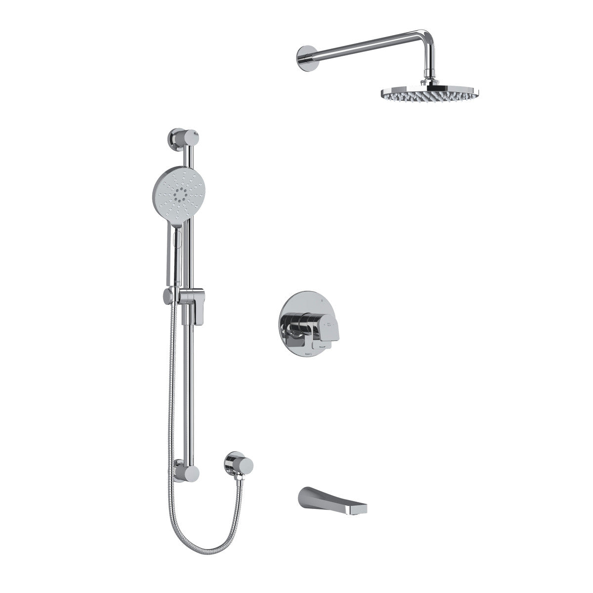 Riobel Ode Type T/P ½" coaxial 3-way  Shower System