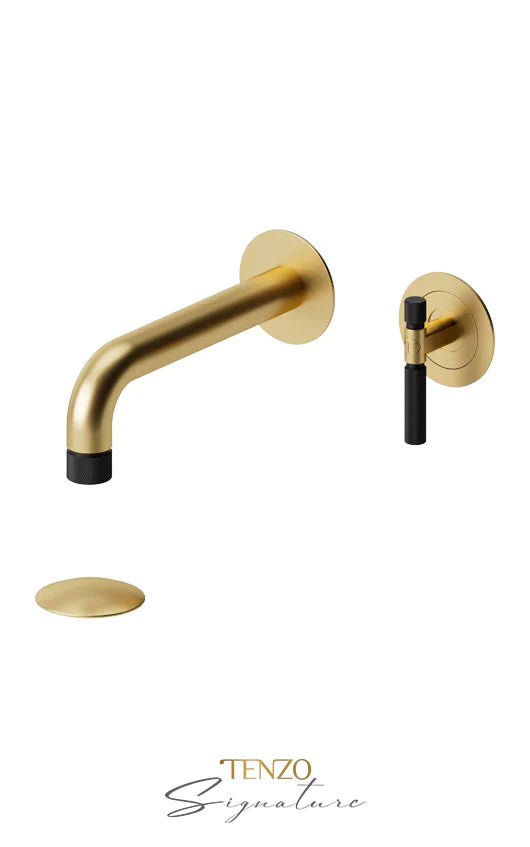 Tenzo BELLACIO-F  Wall mount Lavatory Faucet With Drain