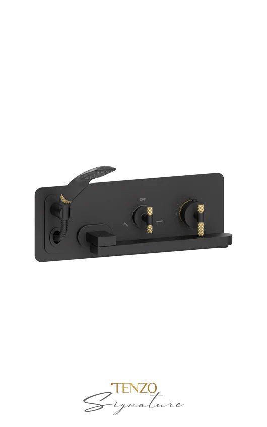 Tenzo BELLACIO-C Wall Mount Tub Filler