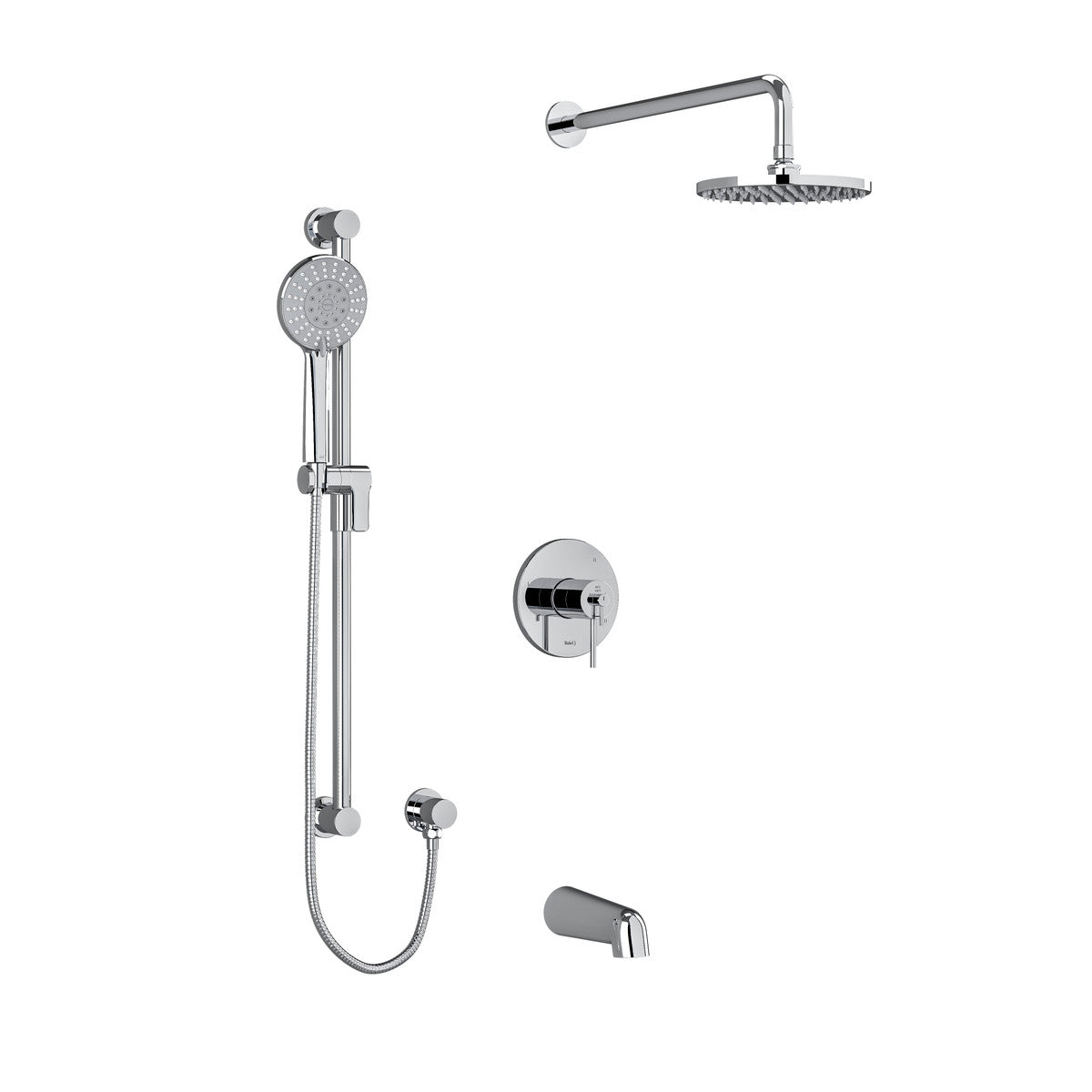Riobel GS Type (T/P )½" coaxial 3-way shower system