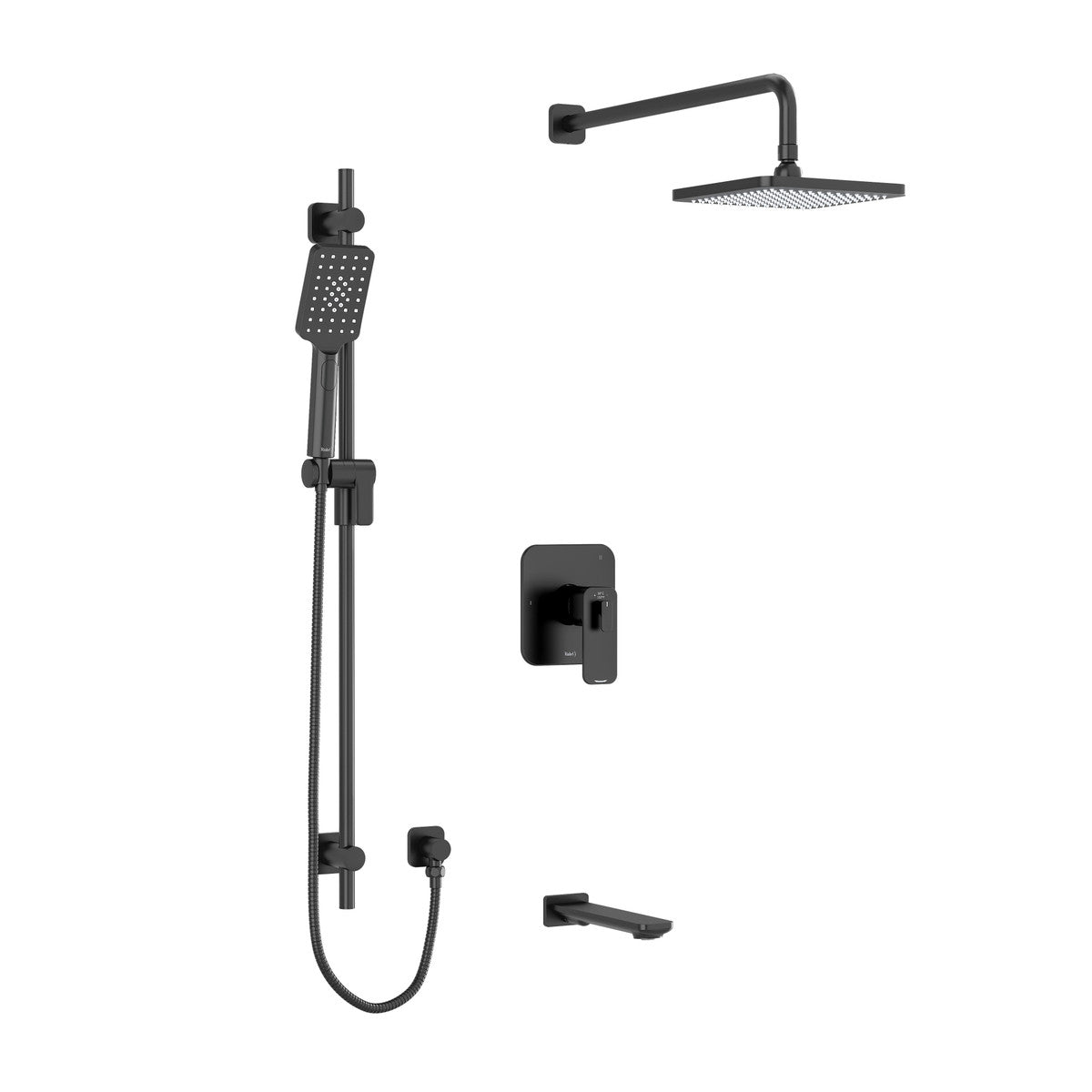 Riobel Equinox Type T/P 0.5 coaxial 3-way Shower System