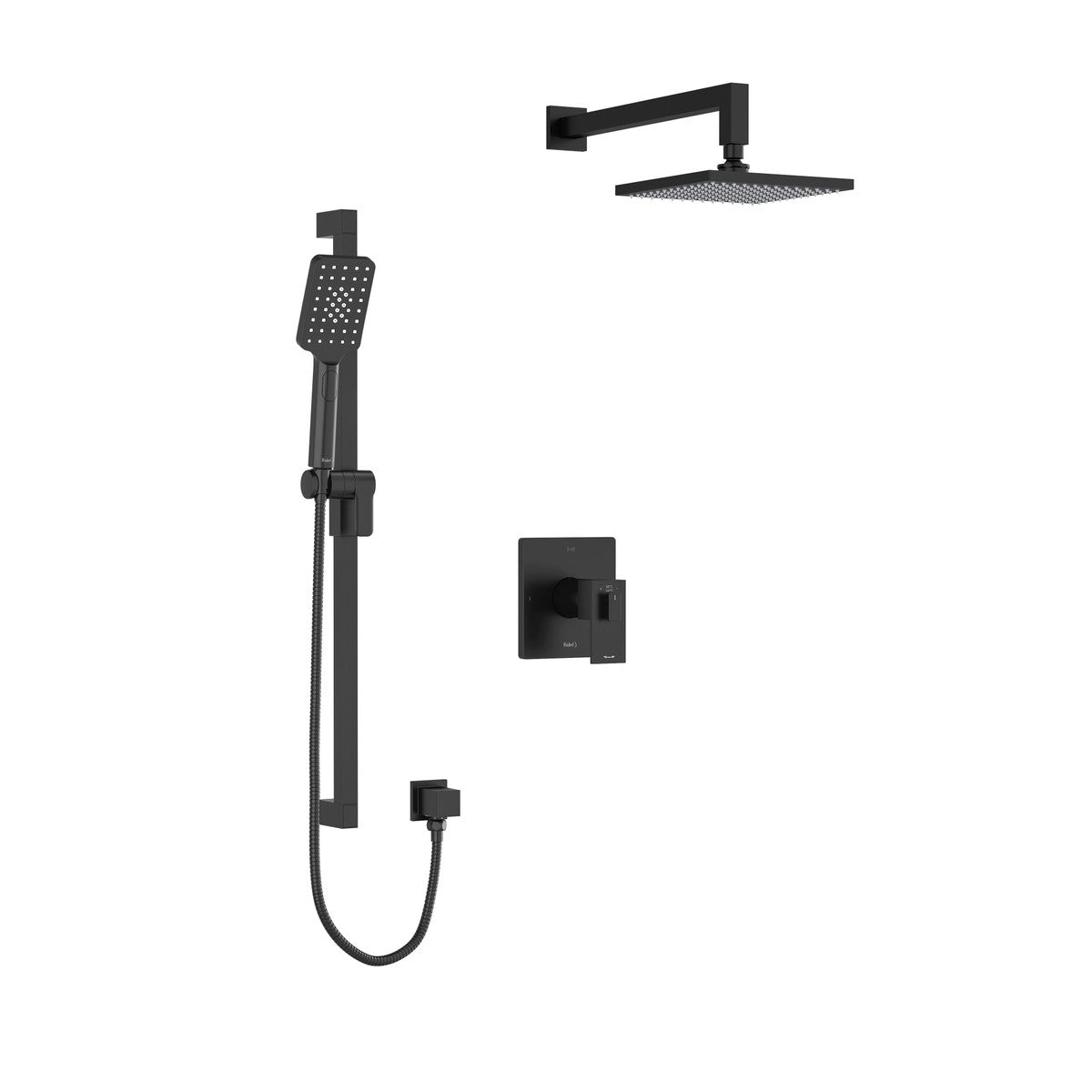 Riobel Kubik Type T/P  ½" coaxial 2-way shower system