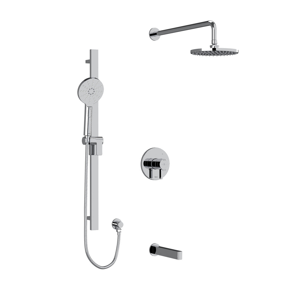 Riobel Paradox Type T/P 0.5 coaxial 3-way shower system