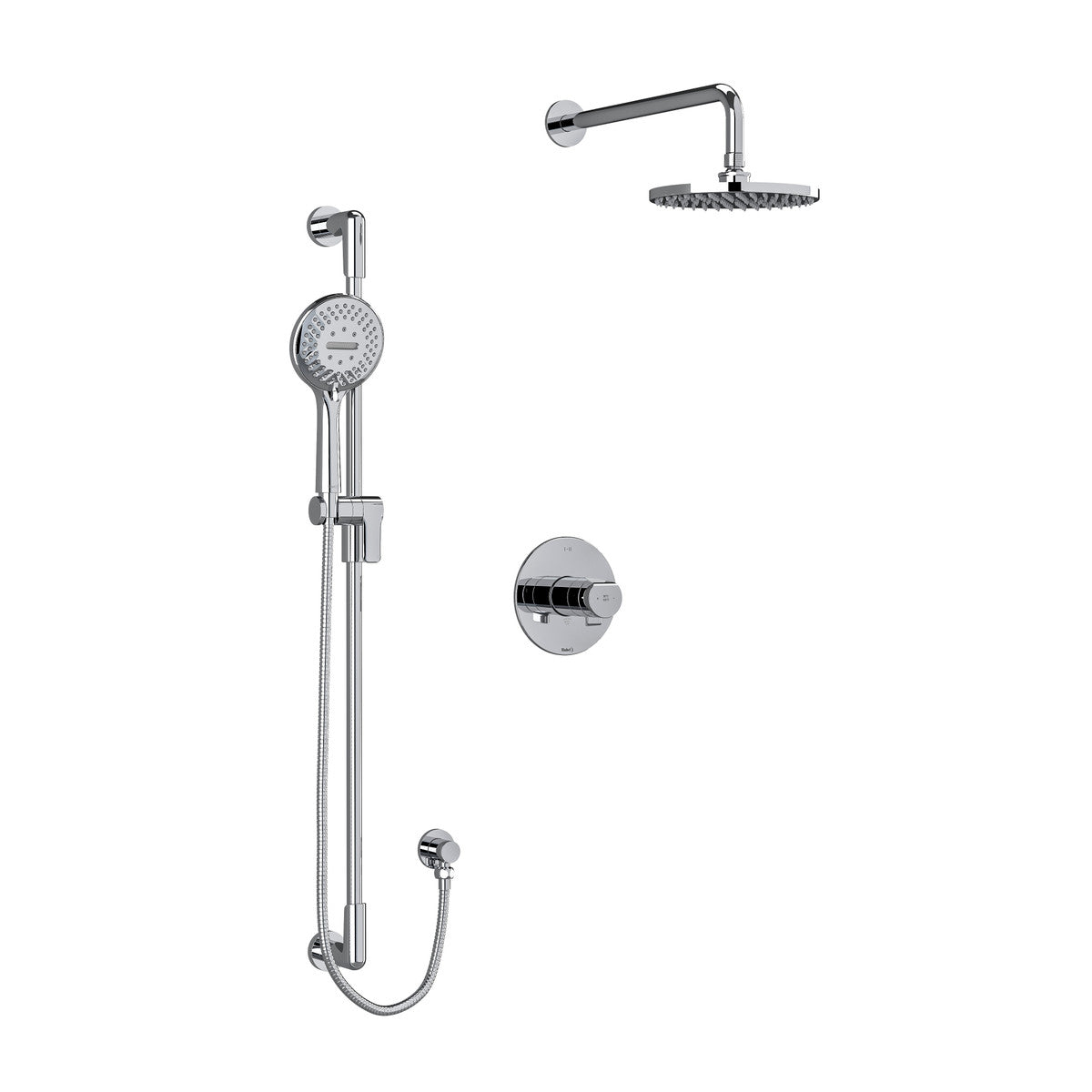 Riobel Parabola Type T/P ½" coaxial 2-way shower system