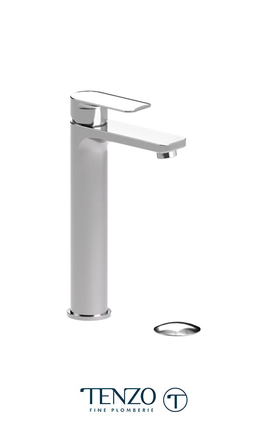 Tenzo Delano Single Hole Tall Lavatory Faucet With (Overflow) Drain