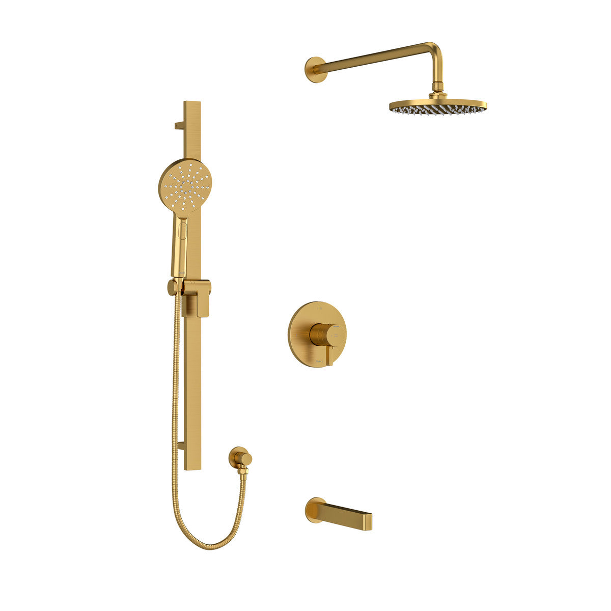 Riobel Paradox Type T/P 0.5 coaxial 3-way shower system