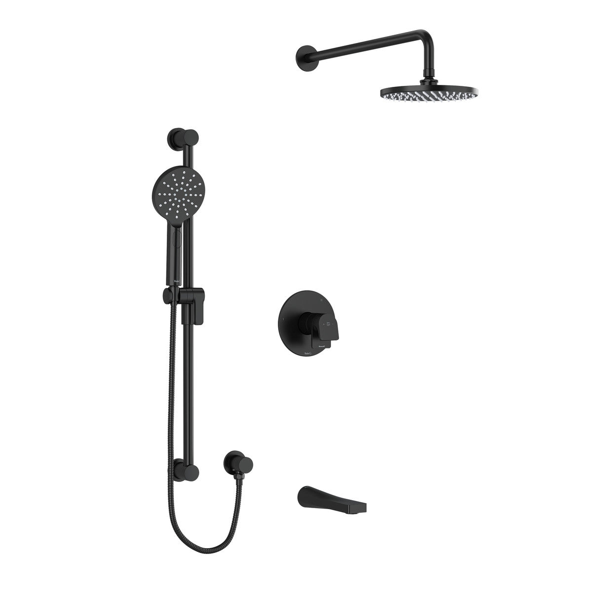 Riobel Ode Type T/P ½" coaxial 3-way  Shower System
