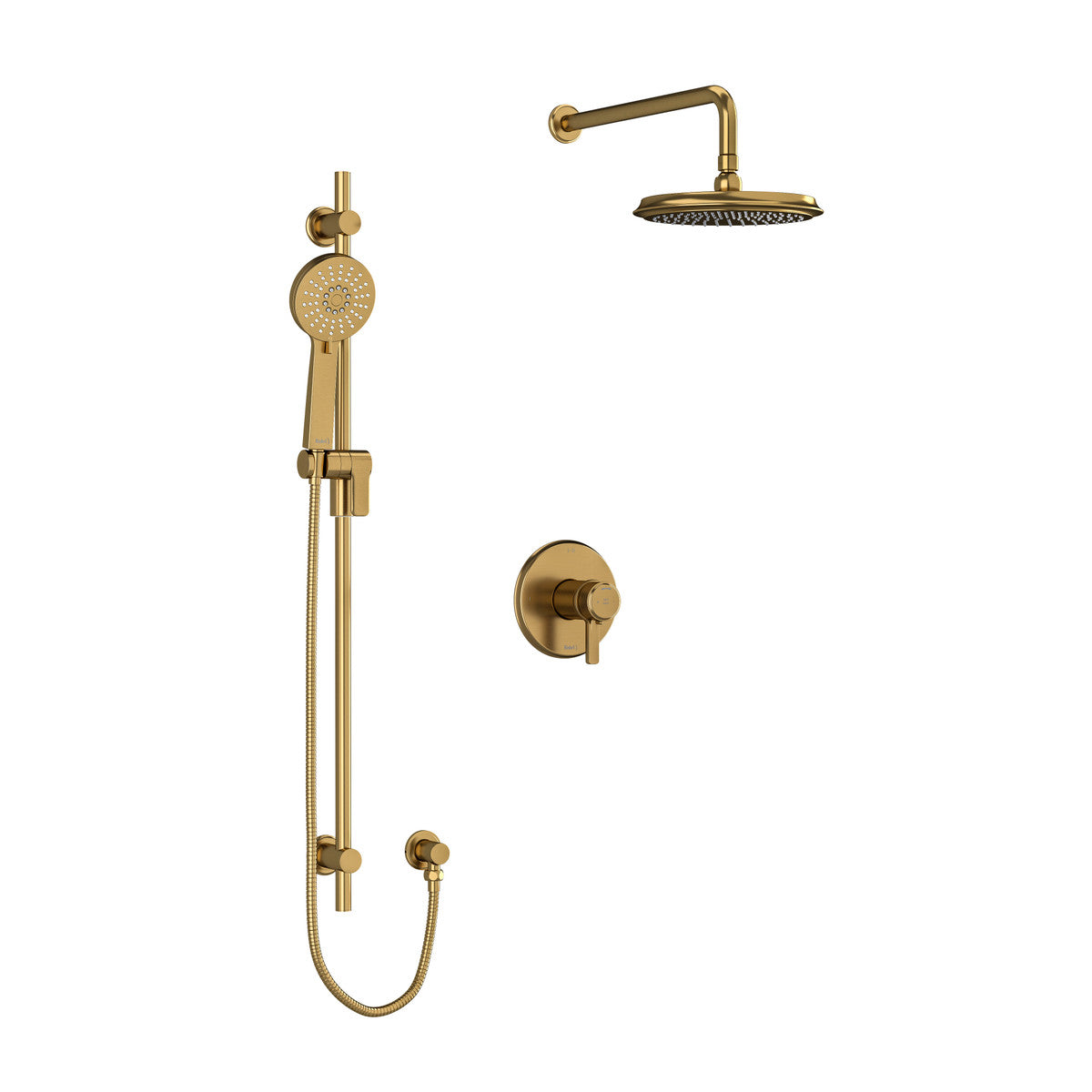 Riobel Momenti Type T/P 1/2 inch coaxial 2-way Shower System