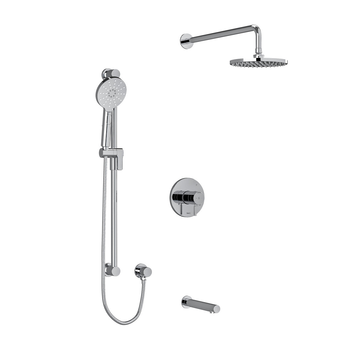 Riobel Riu Type T/P 0.5 coaxial 3-way Shower System