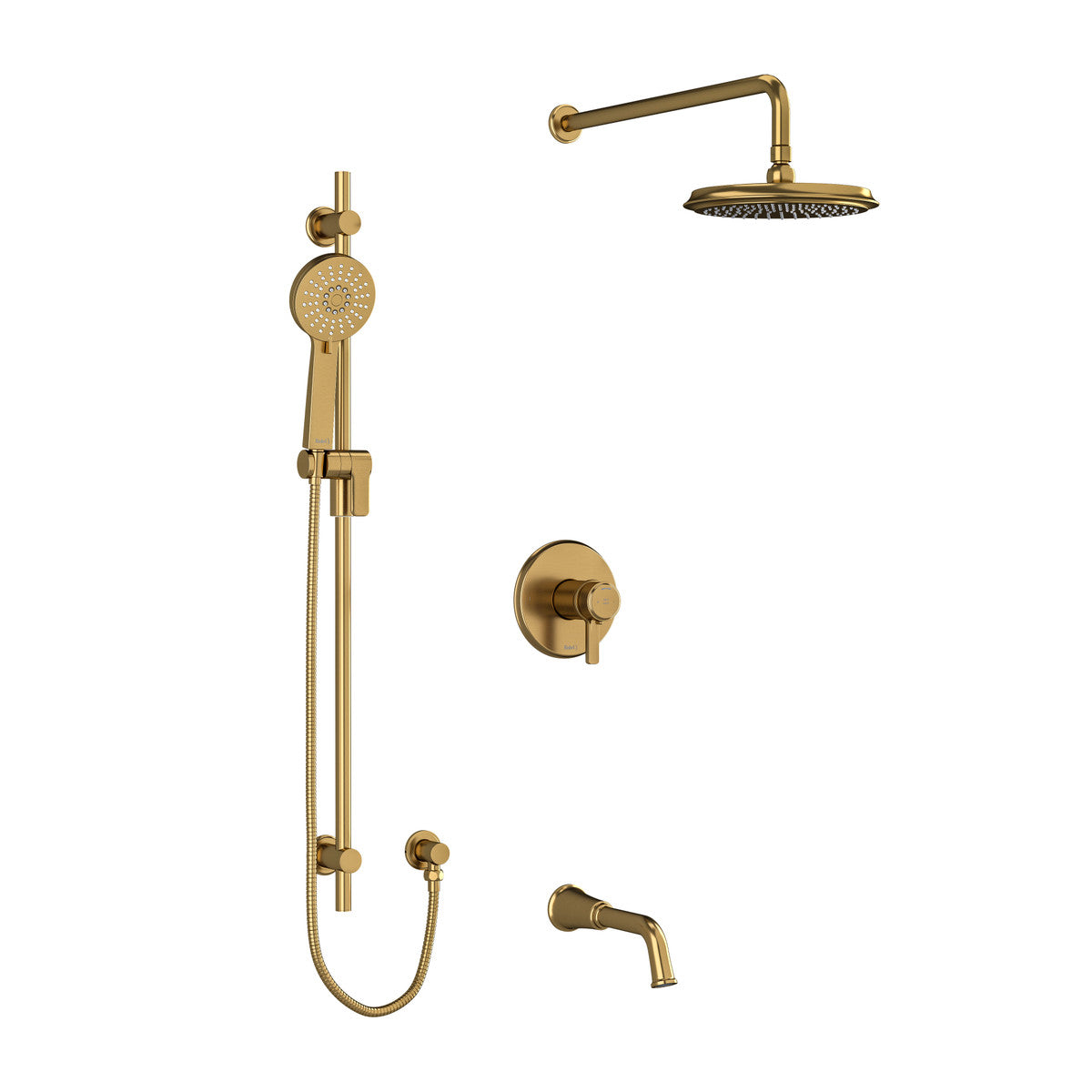 Riobel Momenti Type T/P 1/2 inch coaxial 3-way Shower System