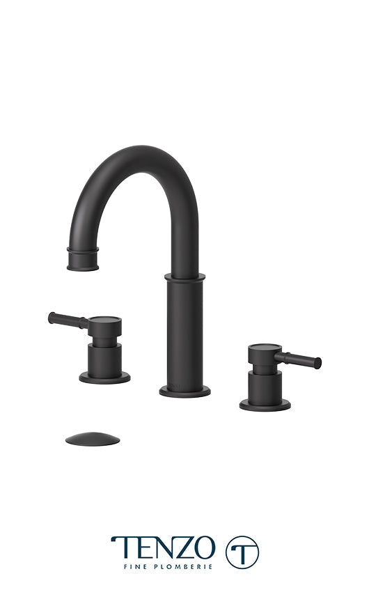 Tenzo Alyss 8In Lavatory Faucet With (Overflow) Drain