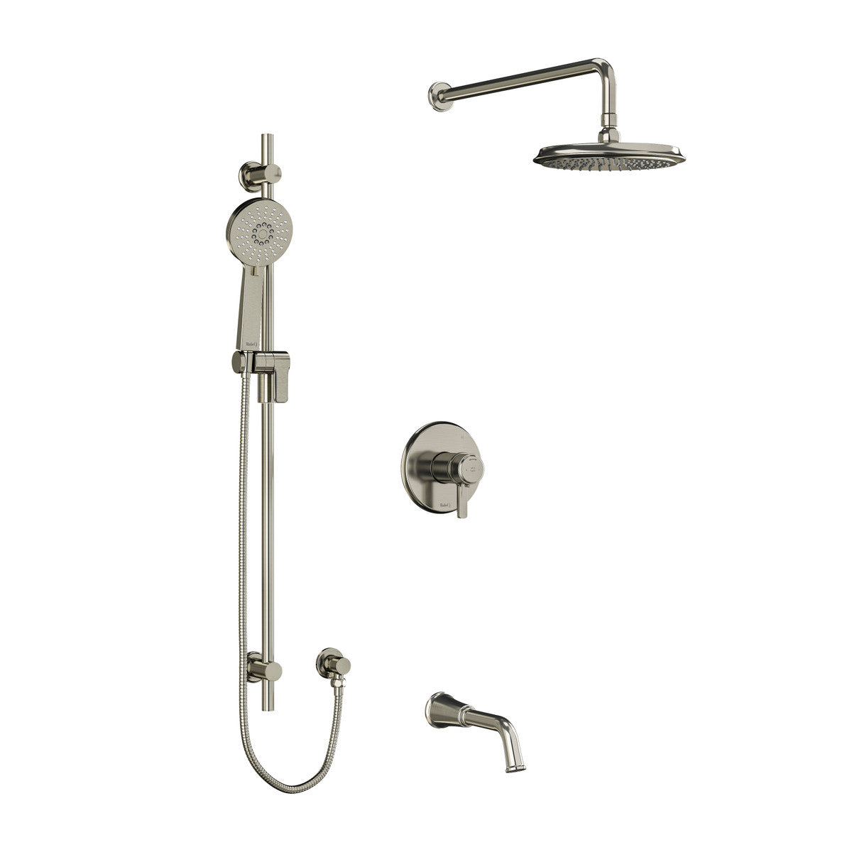 Riobel Momenti Type T/P 1/2 inch coaxial 3-way Shower System