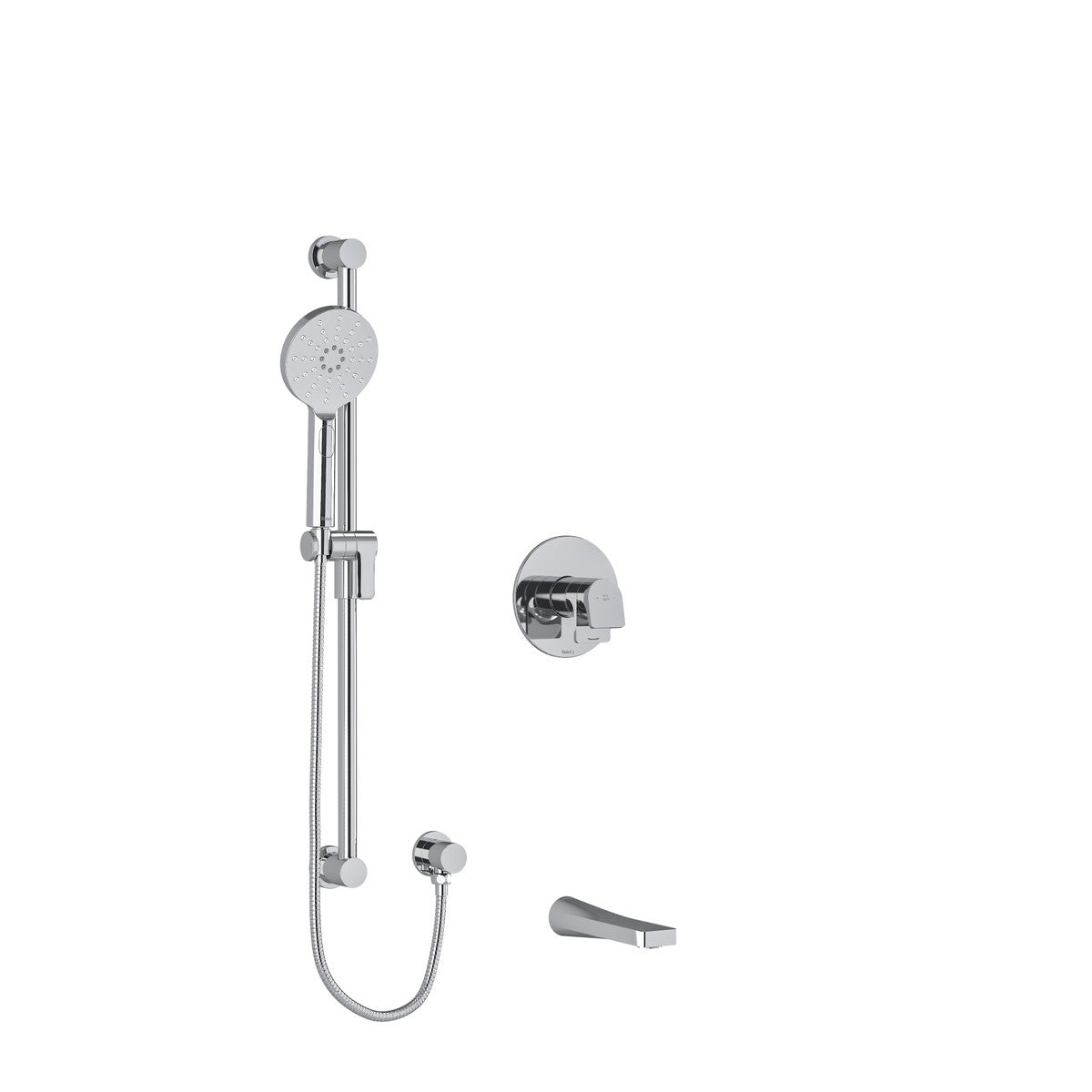 Riobel Ode KIT1244OD ½" 2-way Type T/P  coaxial shower system