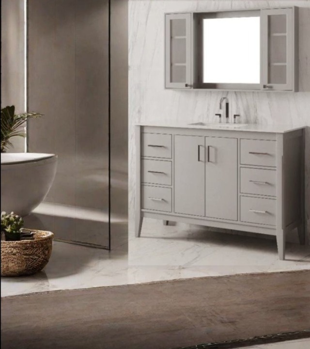 Essence 48 inch Floor Mount Single Sink Vanity