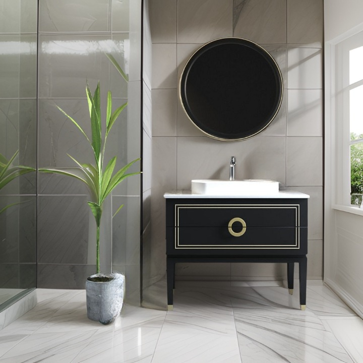 Sarah 36 inch Floor Mount Single Sink Vanity