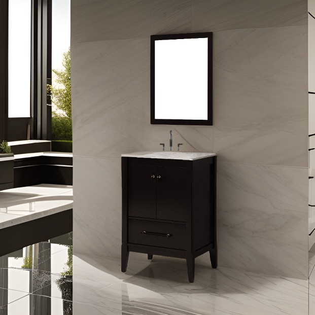 Essence 24 inch Floor Mount Single Sink Vanity