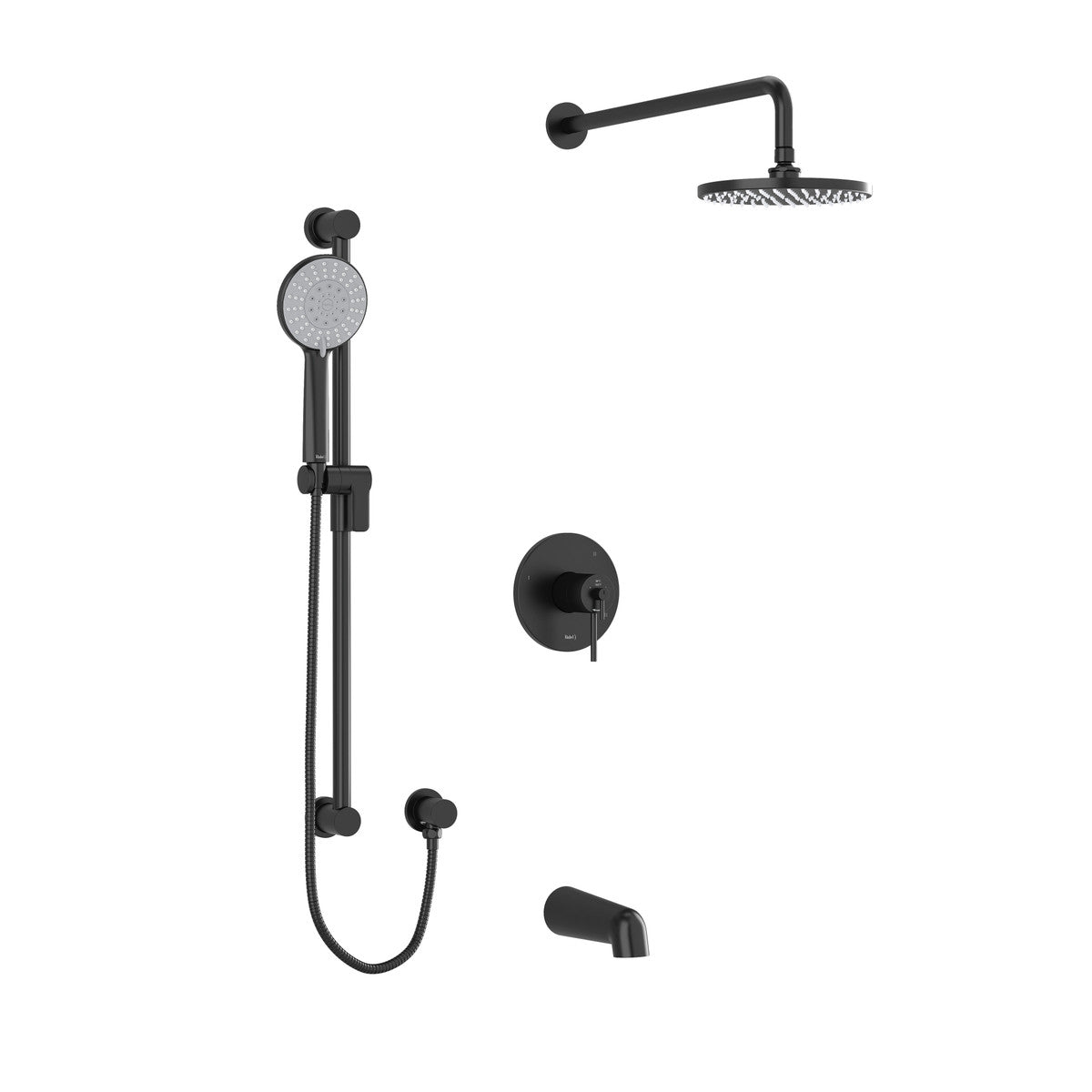 Riobel GS Type (T/P )½" coaxial 3-way shower system
