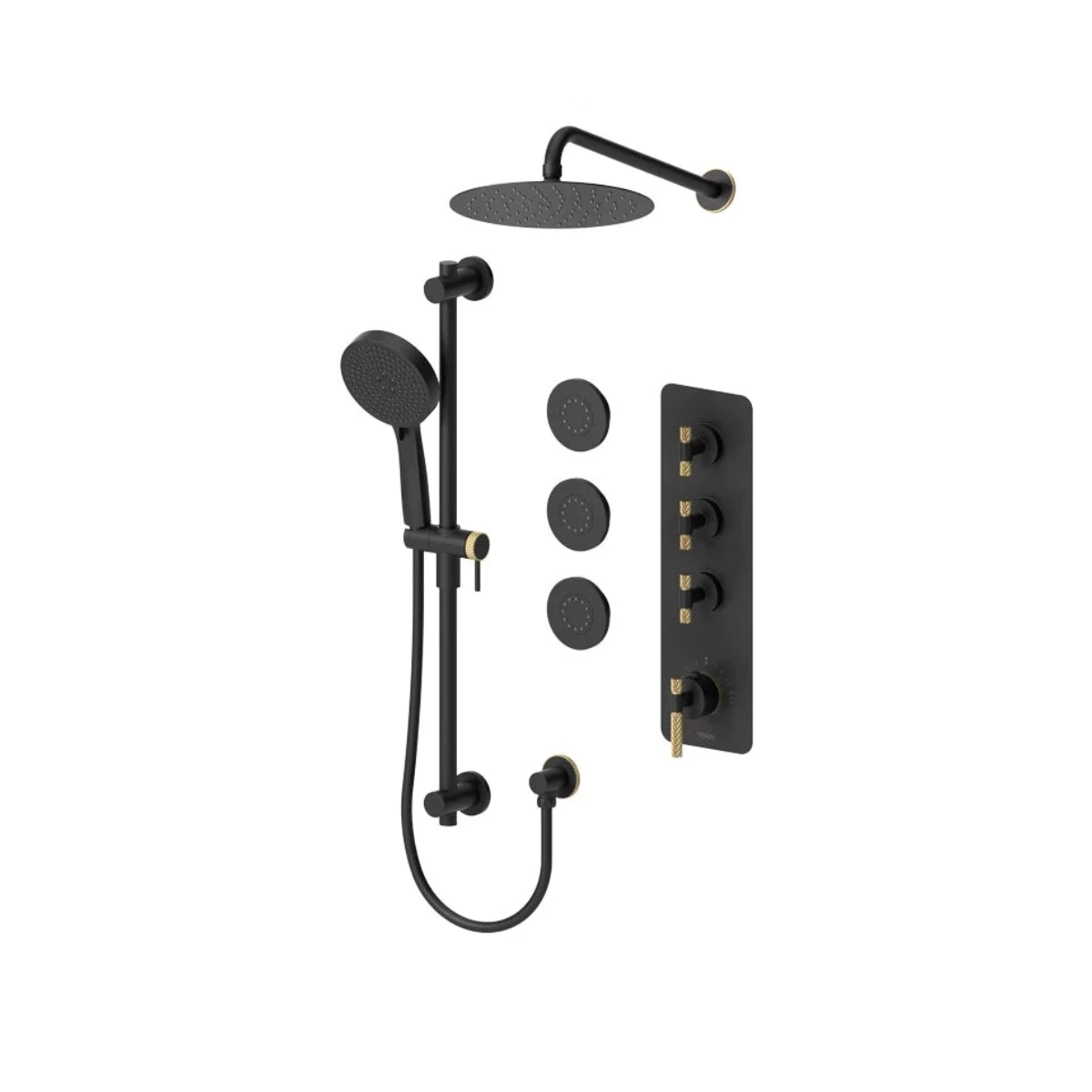 Tenzo BELLACIO-F EXTANZA BET43 T-box 3 Function Shower Kit