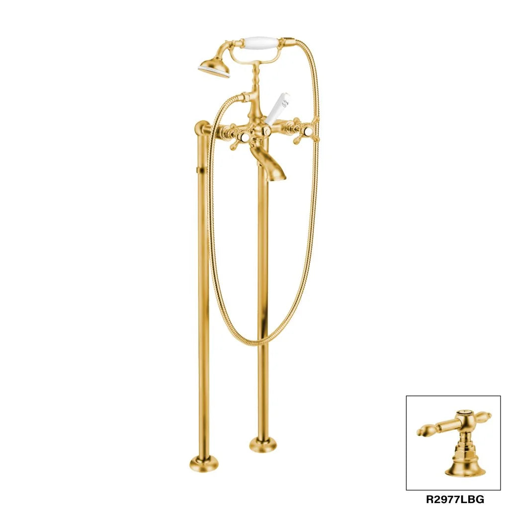AQUADESIGN JULIA FLOOR MOUNT TUB FILLER