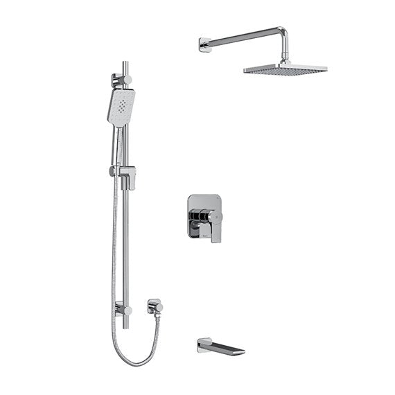 Riobel Fresk Type T/P ½" coaxial 3-way system shower