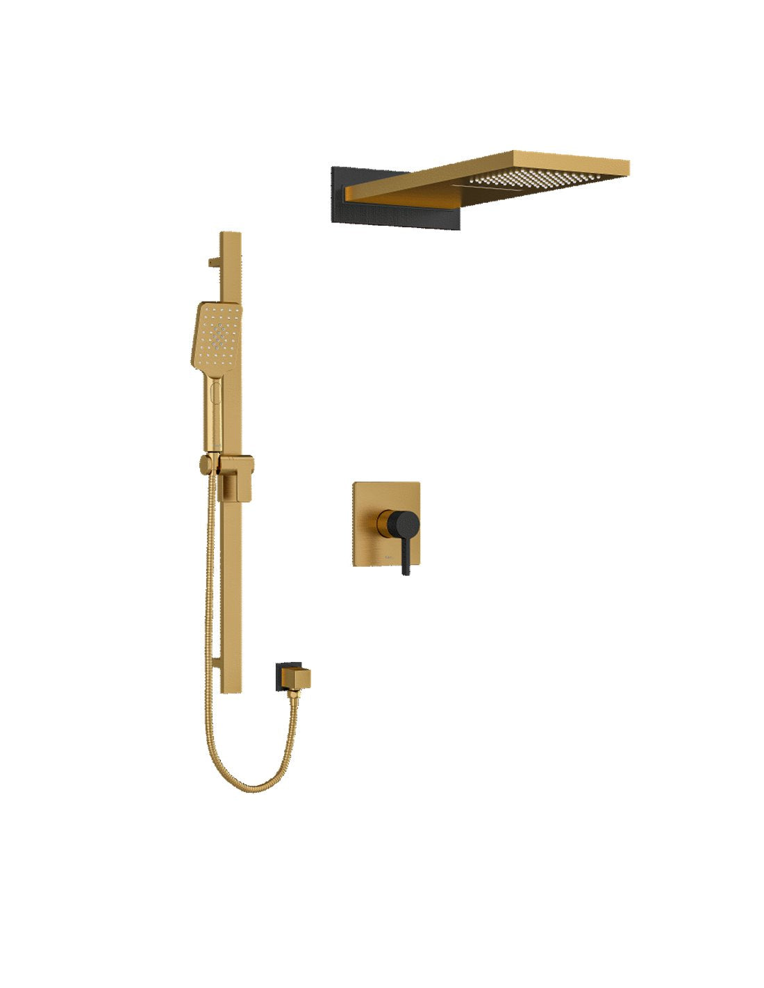Riobel Paradox Type T/P 0.5 coaxial 3-way shower system