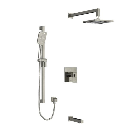 Riobel Kubik Type T/P ½" coaxial 3-way system shower