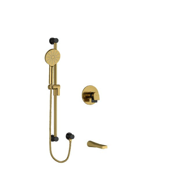 Riobel Ode KIT1244OD ½" 2-way Type T/P  coaxial shower system