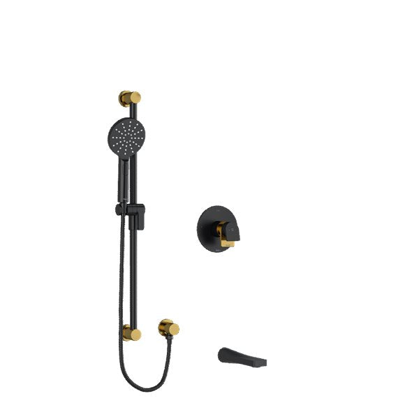 Riobel Ode KIT1244OD ½" 2-way Type T/P  coaxial shower system