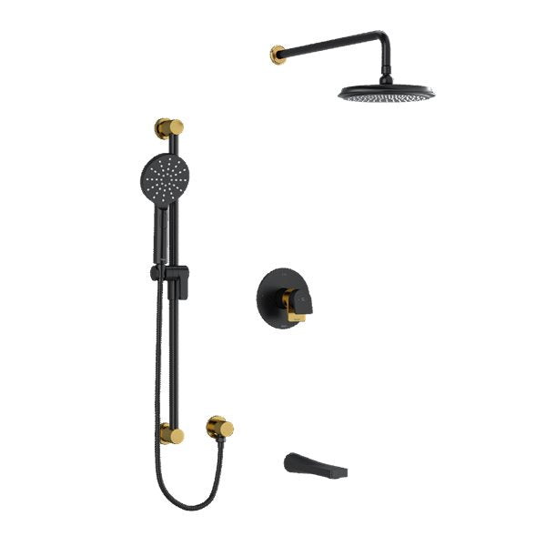Riobel Ode Type T/P ½" coaxial 3-way  Shower System