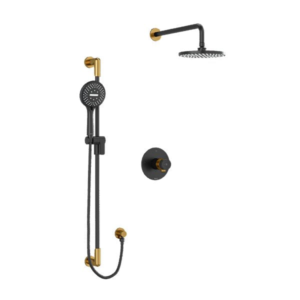 Riobel Parabola Type T/P ½" coaxial 2-way shower system