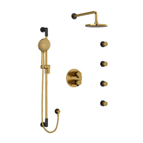 Riobel Parabola Type T/P balance double coaxial shower system