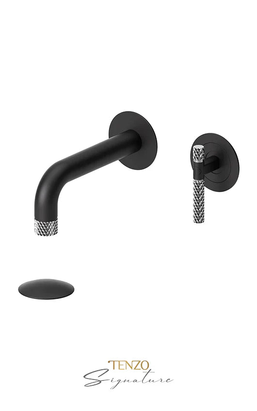 Tenzo BELLACIO-C Wall mount Lavatory Faucet With Drain