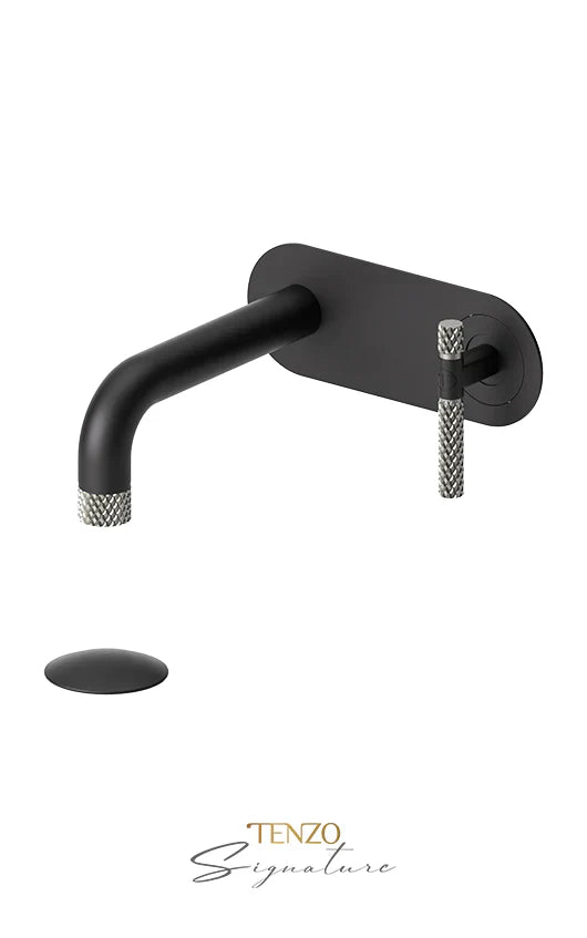 Tenzo BELLACIO-C Wall mount Lavatory Faucet With Drain