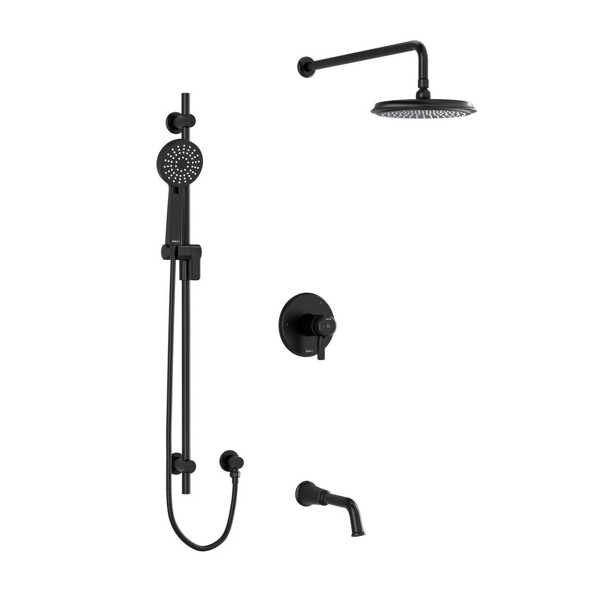 Riobel Momenti Type T/P 1/2 inch coaxial 3-way Shower System