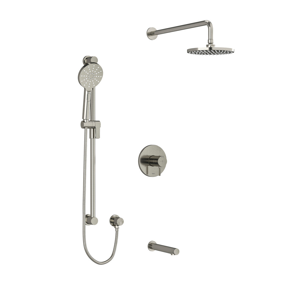 Riobel Riu Type T/P 1/2'' coaxial 3-way system shower