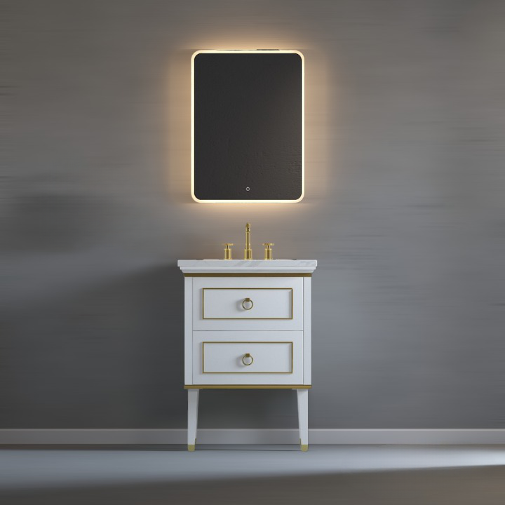 Star 24 inch Floor Mount Single Sink Vanity