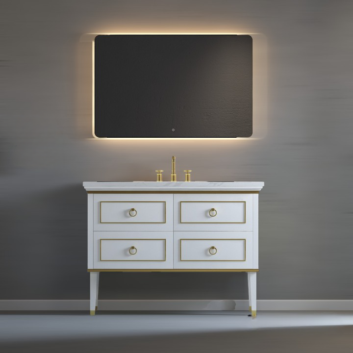 Star 48 inch Floor Mount Single Sink Vanity