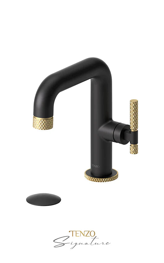Tenzo BELLACIO Single Hole Lavatory Faucet With Drain